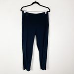 Athleta  Woman's 10 Brooklyn Ankle‎ Jogger Pants Black Stretch Comfort Side Panel Photo 1