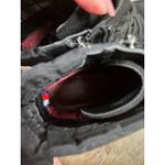 Tommy Hilfiger  Onella Boots Size 7.5 Black Quilted Ankle Lace Up Original Box Photo 5