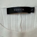 Zesica Sleeveless Crew Neck Pleated Stretchy Sweater Nautical Stripes Dress Sz L Blue Size L Photo 4