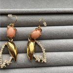 Alexis Bittar  Gold and Pink Crystal Earrings Photo 1