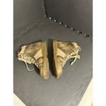 Dr. Martens  2B25 2 Tone‎ Brown Varsity Stripe Leather Combat Boots UK 4 Womens 6 Photo 3