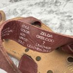 Farylrobin Free People Womens Zelda Crossfire Sandal Size 7 Oxblood Red Leather Photo 5