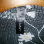 Lane Bryant  Cotton Kimono Fuchsia Black Noir Floral Pattern Photo 3