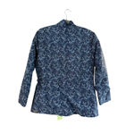 Matilda Jane Navy Blue Floral Utility Jacket Women's 2X Photo 2