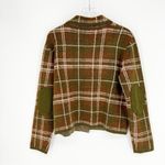 ZARA Multicolored Check Cardigan Jacket S Photo 2