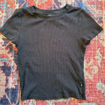 Aritzia Black  TNA Short Sleeve Top Photo 0