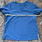 FIGS  Catarina Ceil Blue Scrub Top Shirt Size XL Photo 7