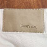 Nasty Gal NWT Woman’s High Waisted Split Hem Straight Leg Jeans Size 12 Photo 2