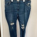 Abercrombie & Fitch NWOT  Size 22 SHORT The Skinny High Rise Distressed Jeans Photo 0