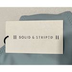 Solid & Striped Solid‎ & Striped Isabella Lace Up Bikini Swim Top Sky Blue XS Extra Small Photo 2