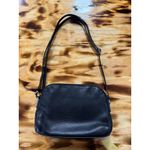 LODIS Black Women Leather, Lined, Crossbody‎ Handbag Shoulder Strap Designer Photo 9