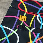 Loudmouth 16" Golf Skirt Black Multicolor Skort Size 8 Photo 4