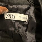 ZARA pinstripes double breasted black pantsuit Photo 8