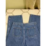 Old Navy  high rise baggy wide leg drapey denim front pockets jeans, size 16 Photo 5