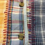 Handmade Vintage Reversible Patchwork Multicolored Plaid Cotton Vest Possibly  Photo 13