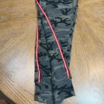 Sundry  Camo Knit Sport Joggers Side Stripe Green‎ Black Size 2 Photo 6