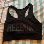 Reebok Black Sports Bra Photo 0