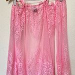 Elegant Pink Lace Sleepwear Size M Photo 3