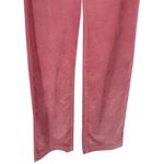 Faherty  Women's Stretch Cord Wide Leg Pants Pink Corduroy Size 25 Retro Casual Photo 6