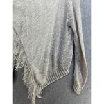 Bershka  Women's Open Front Waterfall Knit Cardigan Long Sleeve Size Large Photo 3