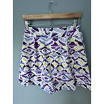 Title Nine Skirt Womens XS Purple Geometric Active Golf Skirt Skort Photo 1