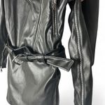 ZARA  nwt faux leather biker moto jacket Photo 3