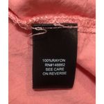 Torrid Button Front Shirt Long Sleeve Lightweight Rayon Peachy Pink Women's 2 2X Photo 5