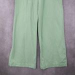 Cotton On Sage Green Pants High Elastic Waist Palazzo Boho Trousers Small 4 Photo 3