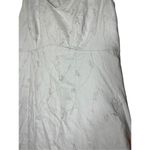 Liz Claiborne Vintage Elisabeth By ‎ 100% Linen Embroidered Dress Size 14 Photo 3