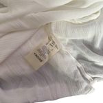 Free People Kelsey Crinkle Top Size S White Flare Sleeve Feminine Cottage BOHO Photo 9