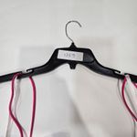 MORE TO COME Nory Zip Back Mini Dress in Hot Pink Small Photo 11