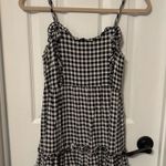Mi Ami Black and White Gingham Dress size small Photo 0