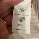 CAbi D-Ring Ribbed Cream Pullover Sweater Photo 5