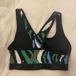 Diane Von Furstenberg DVF for Target Racerback Disco Zebra sports bra Size Small Photo 2