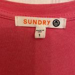 Anthropologie  Sundry Pink Tiered Tank Dress Photo 4