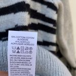 Lucky Brand  Small Grey pullover mixed animal print sweater crewneck NW-Defect Photo 6