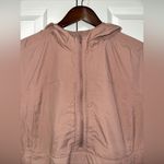 Mountain Hardwear Lightweight Half Zip Hooded Hiking Windbreaker L Photo 1