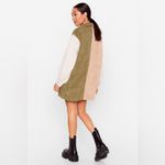 Nasty Gal Collection Writers Colorblock Corduroy Shirt Dress Photo 13