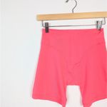 Free People  Hot as Hell Hot Pink Biker Shorts Size XS Photo 2
