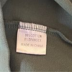 Darling Brand Ruffle Crewneck Sweater Sweatshirt Olive Green XS X Photo 8