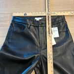 Good American NWT  Better Than Leather Good Icon Faux Leather Pant Size 14/32 Photo 2