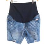 Time and Tru Maternity Bermuda Shorts with Full Panel Photo 1