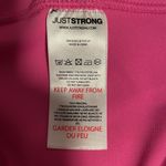 Just Strong Pink Agility Workout Leggings size large Photo 8