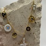 ” Charm Necklace Gold Photo 0