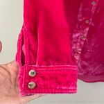 Anthropologie The Hadley Velvet Relaxed Buttondown Shirt by Pilcro Size 10 Photo 6