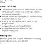 Adrianna Papell Women's Sequin Jersey Black Dress Size 6 Formal Cocktail Photo 2