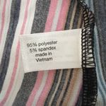 Lane Bryant Lane Bryant Shirt Women 18/20 Multicolor Illusion Stripe Peplum Tunic Faux Wrap Photo 7