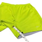 Nike  Women’s Dri-Fit Running Shorts Neon Yellow Volt Size Small S • Excellent Photo 5