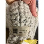 Look By M Womens Chunky Knit Open Front Shawl Collar Cardigan One Size White Size M Photo 3