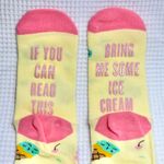 NWT Lavely Bring Me Some Ice Cream Crew Length Non Photo 1